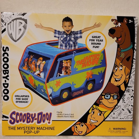 Sunny Days Entertainment Scooby Doo The Mystery Machine Van Pop-Up Tent - Picture 1 of 2